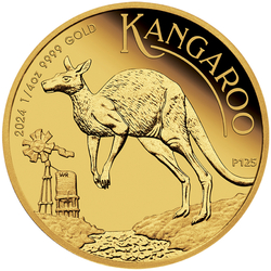 Australijski Kangur 1/4 uncji Złota 2024 Proof
