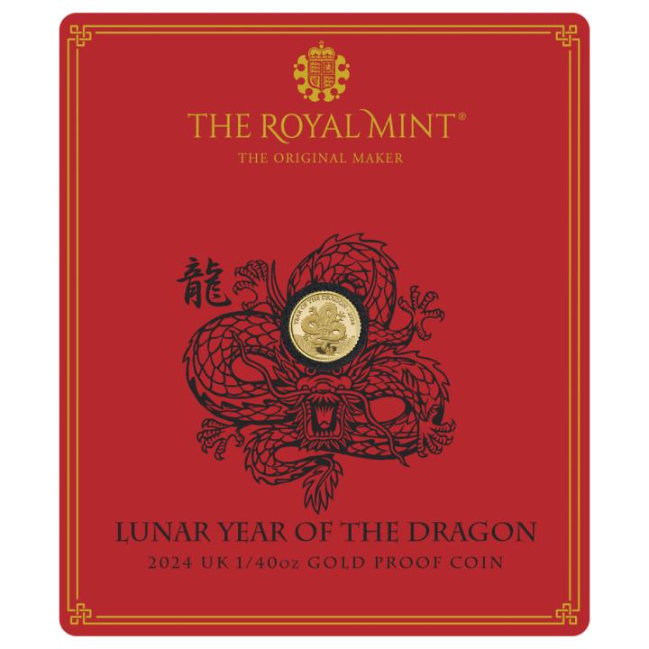 Royal Mint Lunar Rok Smoka Uncji Z Ota Proof Produkty