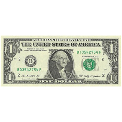 Banknot USA 1 Dolar (1 U.S. dollar / 1 USD) 100 sztuk