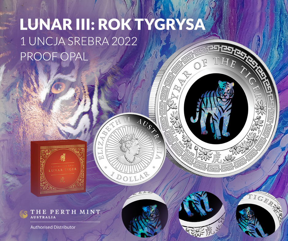 Lunar III: Rok Tygrysa The Perth Mint