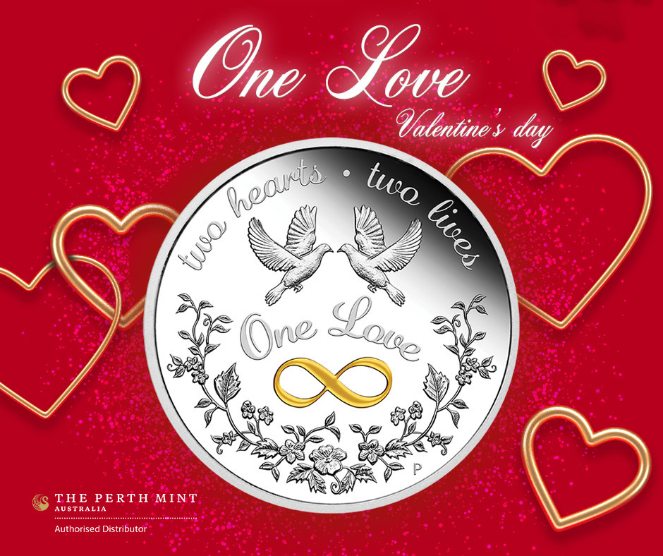 One Love kolorowany 1 uncja Srebra 2022 Proof
The Perth Mint