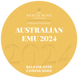 Australijski Emu 1 uncja Złota 2024