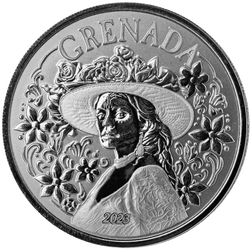 Grenada: La Diablesse 1 uncja Srebra 2023 Prooflike (moneta w kapslu)