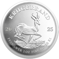 Krugerrand 1 uncja Srebra 2025 Proof