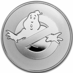 Niue: Ghostbusters - No Ghost Logo 1 uncja Srebra 2024