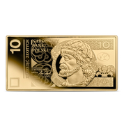 Polskie banknoty obiegowe – banknot o nominale 10 zł Złoto 2023 Proof