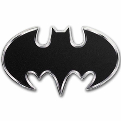 Samoa: Batman Batarang kolorowany 1 uncja Srebra 2024 Shaped Coin
