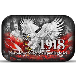 Sztabka Narodowe Święto Niepodległości "11 listopada" 1918 kolorowane 2 uncje Srebra 2024 Antique Finish