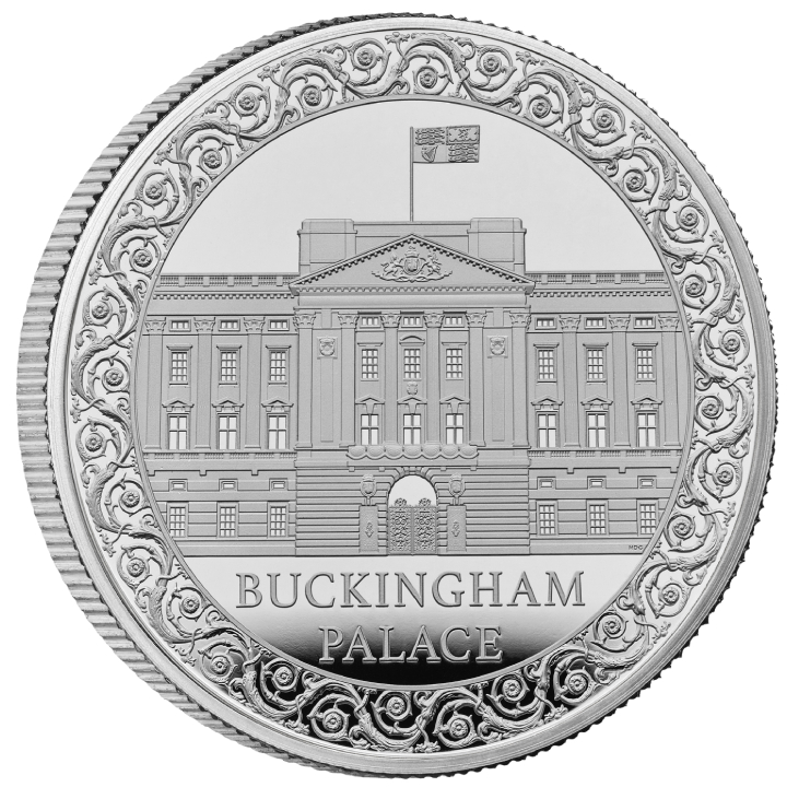  Buckingham Palace £5 Srebro 2024 Proof 