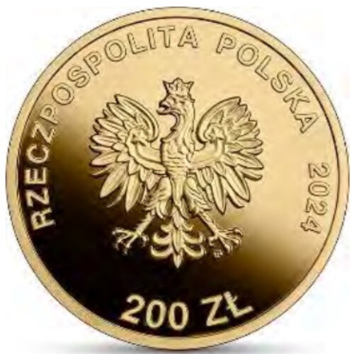 160. rocznica śmierci Romualda Traugutta 200 zł Złoto 2024 Proof 