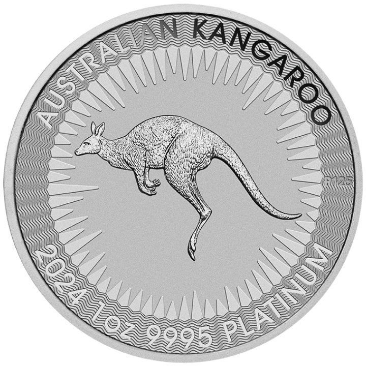 Australijski Kangur 1 uncja Platyny 2024