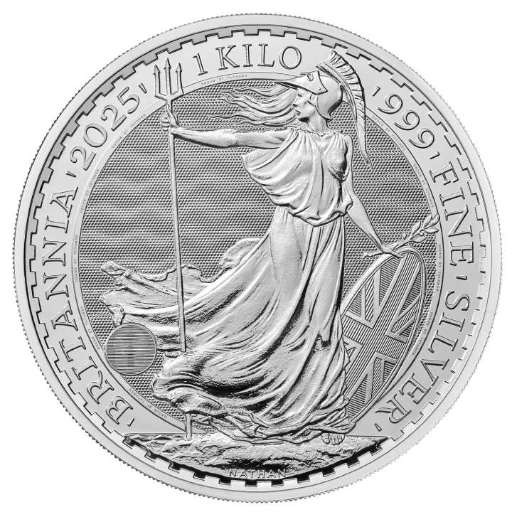 Britannia 1000 gramów Srebra 2025