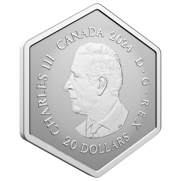 Canada: Snowflake $20 Srebro 2024 Reverse Proof 