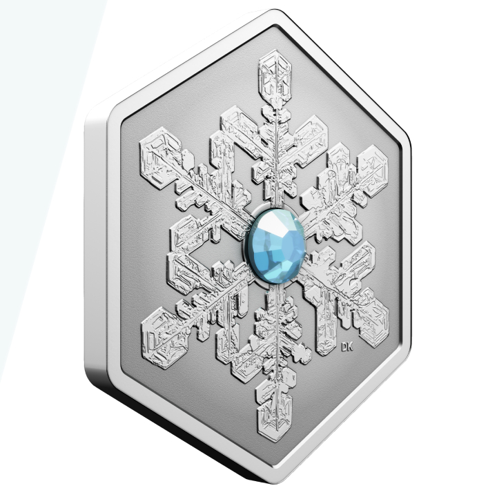 Canada: Snowflake $20 Srebro 2024 Reverse Proof 