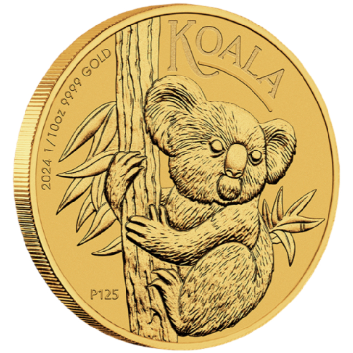 Koala 1/10 uncji Złota 2024