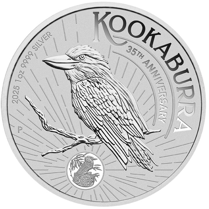 Kookaburra 1 uncja Srebra 2025