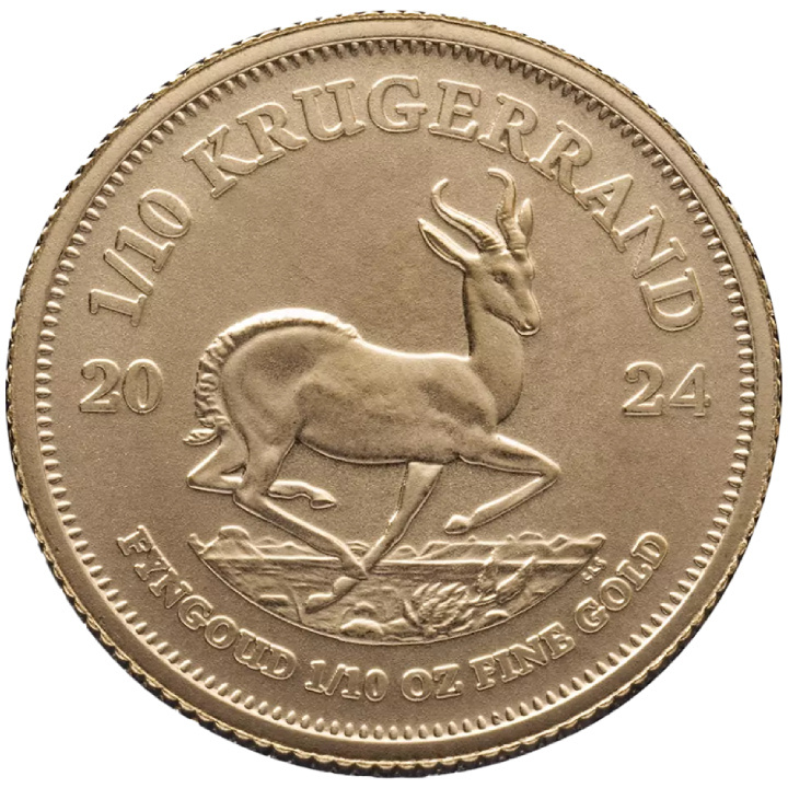 Krugerrand 1/10 uncji Złota 2024