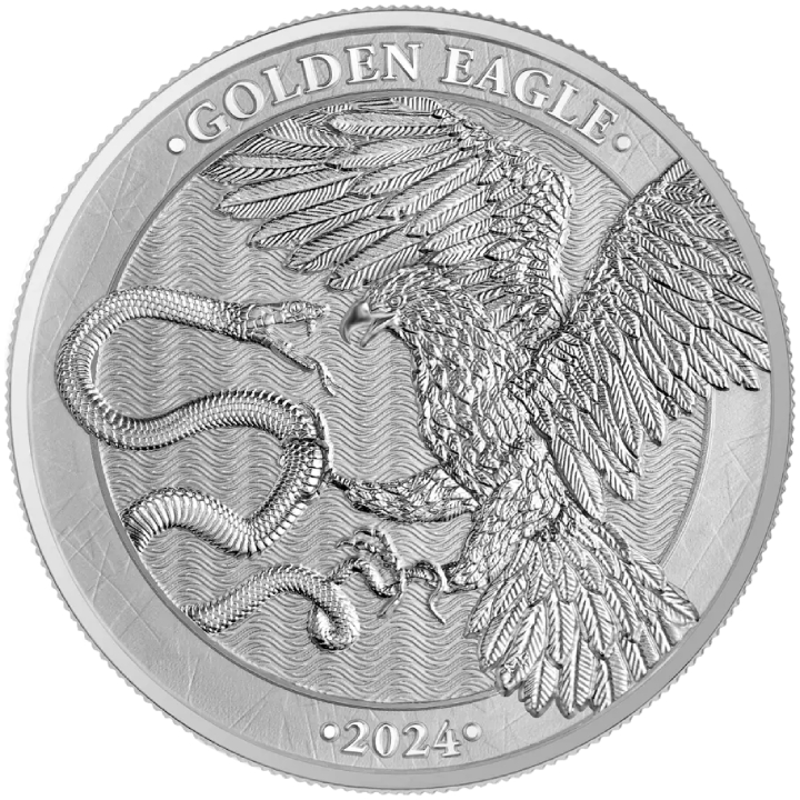 Malta: Golden Eagle 1 uncja Srebra 2024 | Kup online na metalelokacyjne.pl