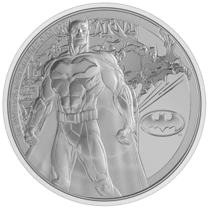 Niue: DC Comics - Batman 3 uncje Srebra 2022 Proof