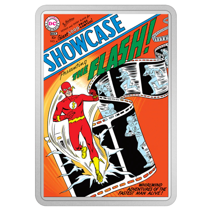 Niue: DC Comix - Showcase kolorowany 2 uncje Srebra 2023 Proof