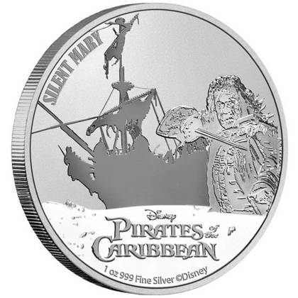 Niue: Disney Piraci z Karaibów - Silent Mary 1 uncja Srebra 2022