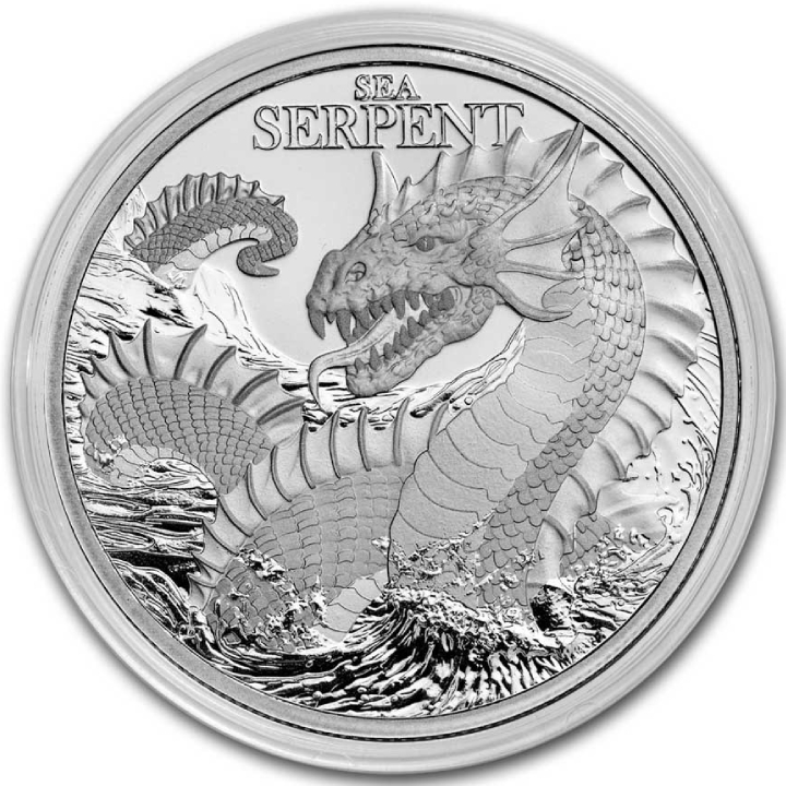 Niue: Mythical Creatures - Sea Serpent 1 uncja Srebra 2024