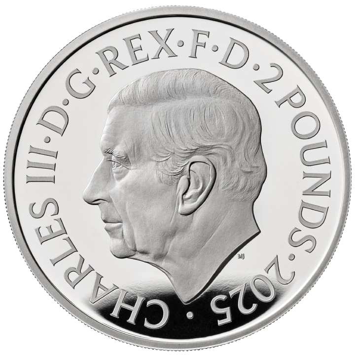 Royal Mint Lunar: Rok Węża 1 uncja Srebra 2025 Proof