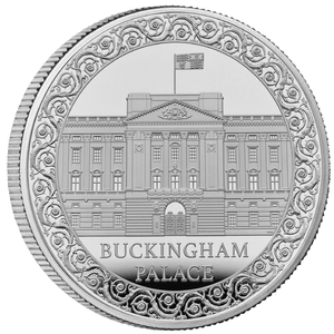  Buckingham Palace £5 Srebro 2024 Proof 