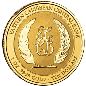 Antigua & Barbuda: Rum Runner 1 uncja Złota 2023 Proof