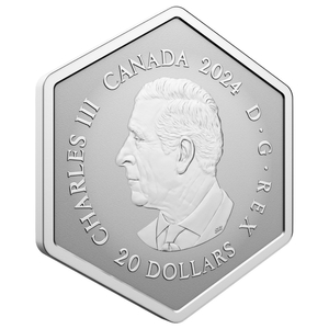 Canada: Snowflake $20 Srebro 2024 Reverse Proof 