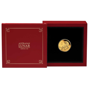 Lunar III: Rok Tygrysa 1/10 uncji Złota 2022 Proof