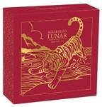 Lunar III: Rok Tygrysa 1/4 uncji Złota 2022 Proof
