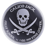 Niue: Jolly Roger - Calico Jack 1 uncja Srebra 2022