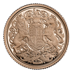 Wielka Brytania: Memorial Sovereign Zestaw 5 monet 2022 Proof