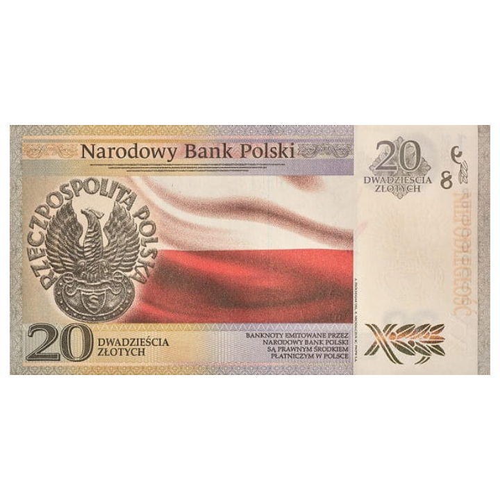 Banknot NBP Niepodległość 20 zł 2018 